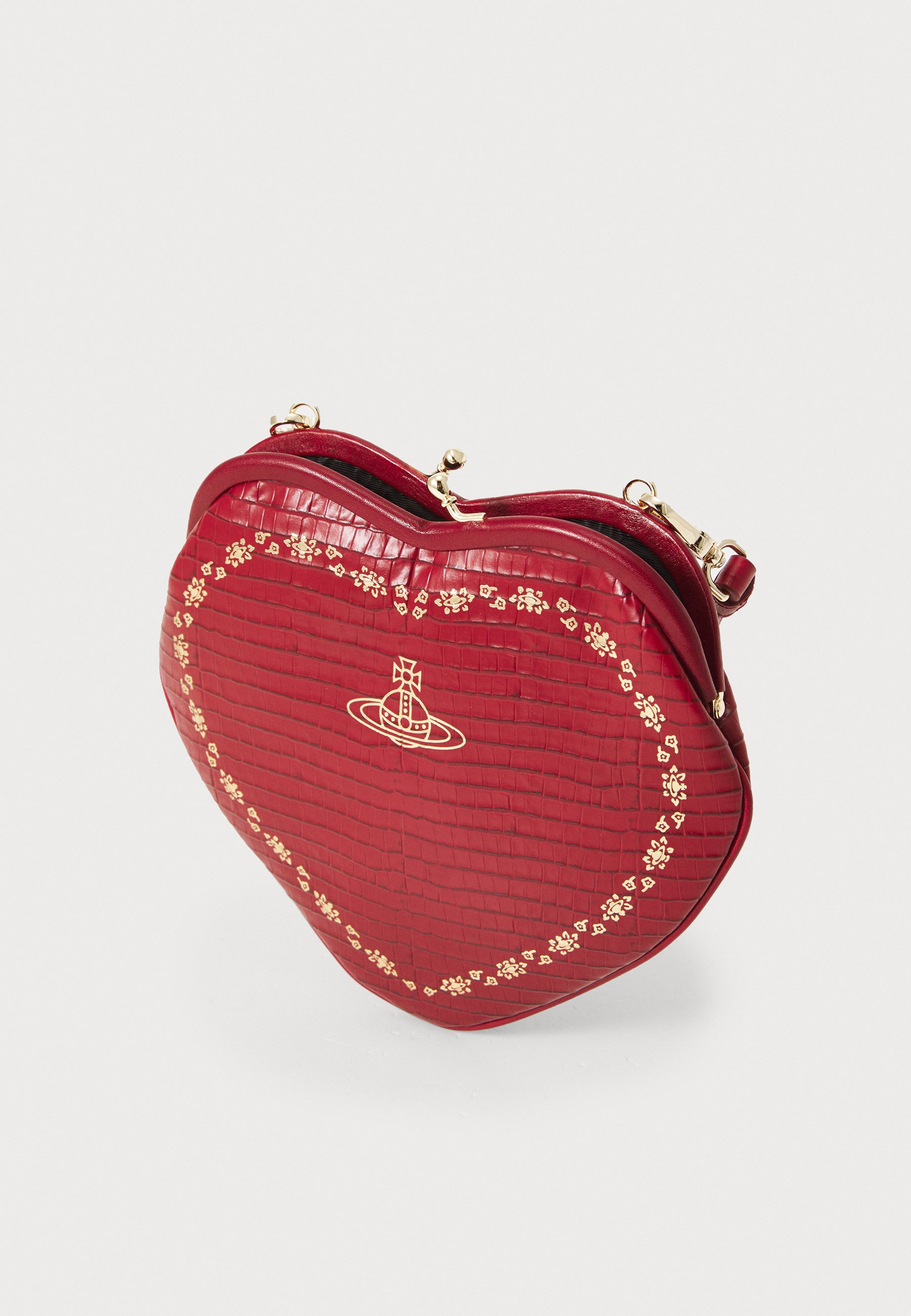 Vivienne Westwood BELLE HEART FRAME PURSE - Bolso de mano - red