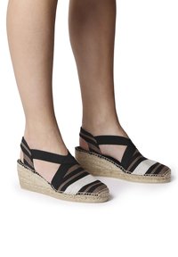 Toni Pons - TARBES - Wedge sandals - Black Thumbnail Image 1