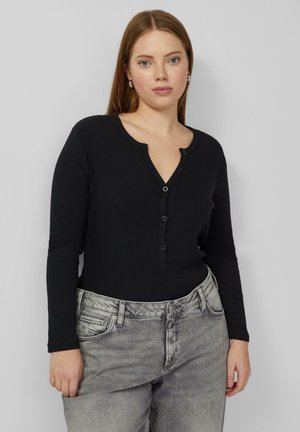 Longsleeve - schwarz