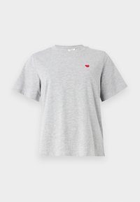 JDYPISA  - T-paita - light grey melange