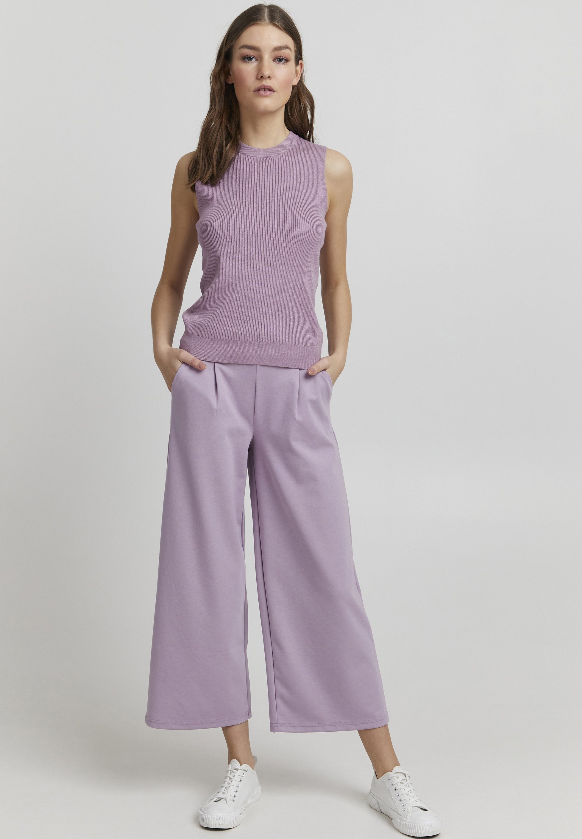 売れ筋商品|||イチ Tシャツ レディース トップス IHMarsha - Top - lavender mist ICHI IHMarsha - Top - lavender mist/fialová - Zalando.cz
