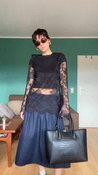 Malina LENI - Blusa - black