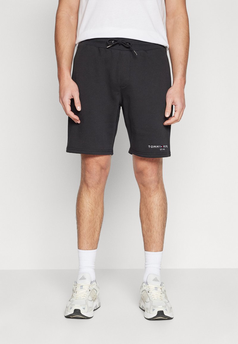 Tommy Hilfiger SMALL LOGO - Tepláky - black