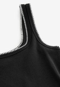 REGULAR FIT - MIDI SUMMER - Džersio suknelė - black