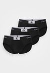 HIP BRIEF 3 PACK - Briefs - black