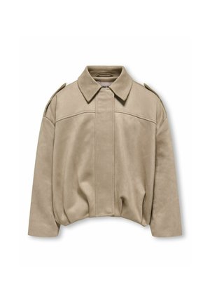 ONLY GIRLS JACKET KOGNIA JACKET - Veste en similicuir - timber wolf