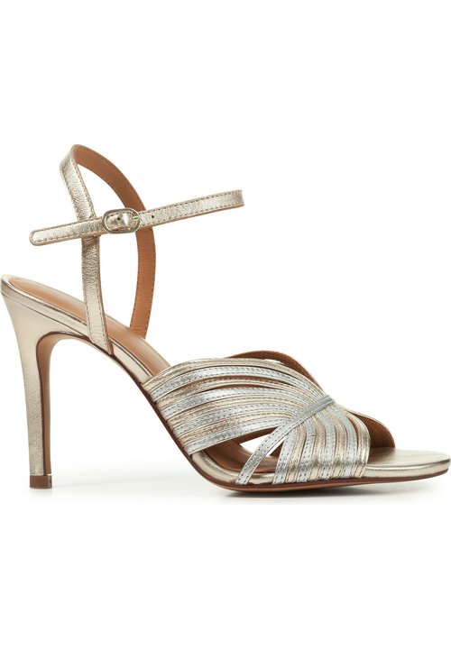 Escarpins Manolo Blahnik Talons Hauts Beige Liège - Bout Ouvert, Taille 40, Neufs Et Impeccables