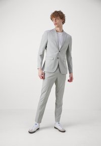 Selected Homme SLHSLIM CEDRIC STRUCTURE SUIT - Odijelo - light green melange