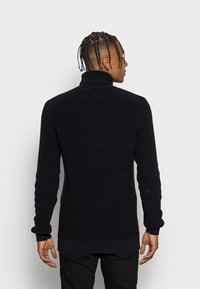 Jack & Jones JCOPOWER ROLL NECK - Camisola - navy