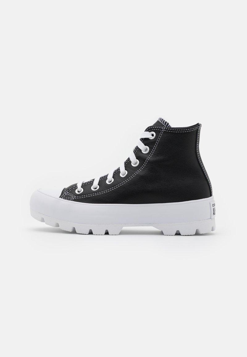 Converse CHUCK TAYLOR ALL STAR LUGGED - Baskets montantes - black/white/noir  - ZALANDO.FR