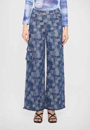 ENYA  - Džínsy voľného strihu - blue denim