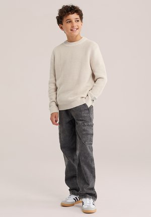 WE Fashion, Pullover - beige