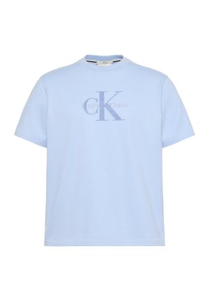 Calvin Klein Jeans, HERO MONOLOGO TEE - T-shirt imprimé - casual blue