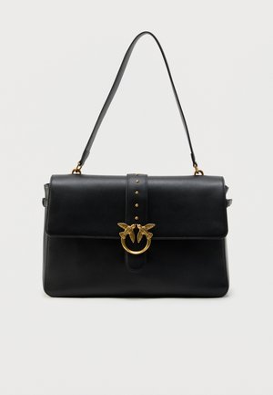 LOVE ONE EXTRA SLOUCHY - Τσάντα χειρός - nero/antique gold-coloured