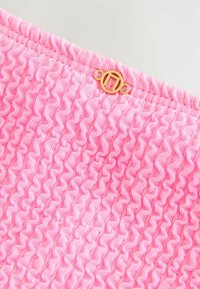 Next HIGH WAIST - Bikini apakšdaļas - neon pink crinkle