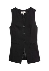 COLLARLESS - Vest - black