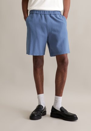 REGULAR FEIN STRUKTURIERT  - Shorts - cerulean blue