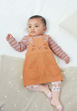 3 PIECE - Dungarees - ochre yellow character