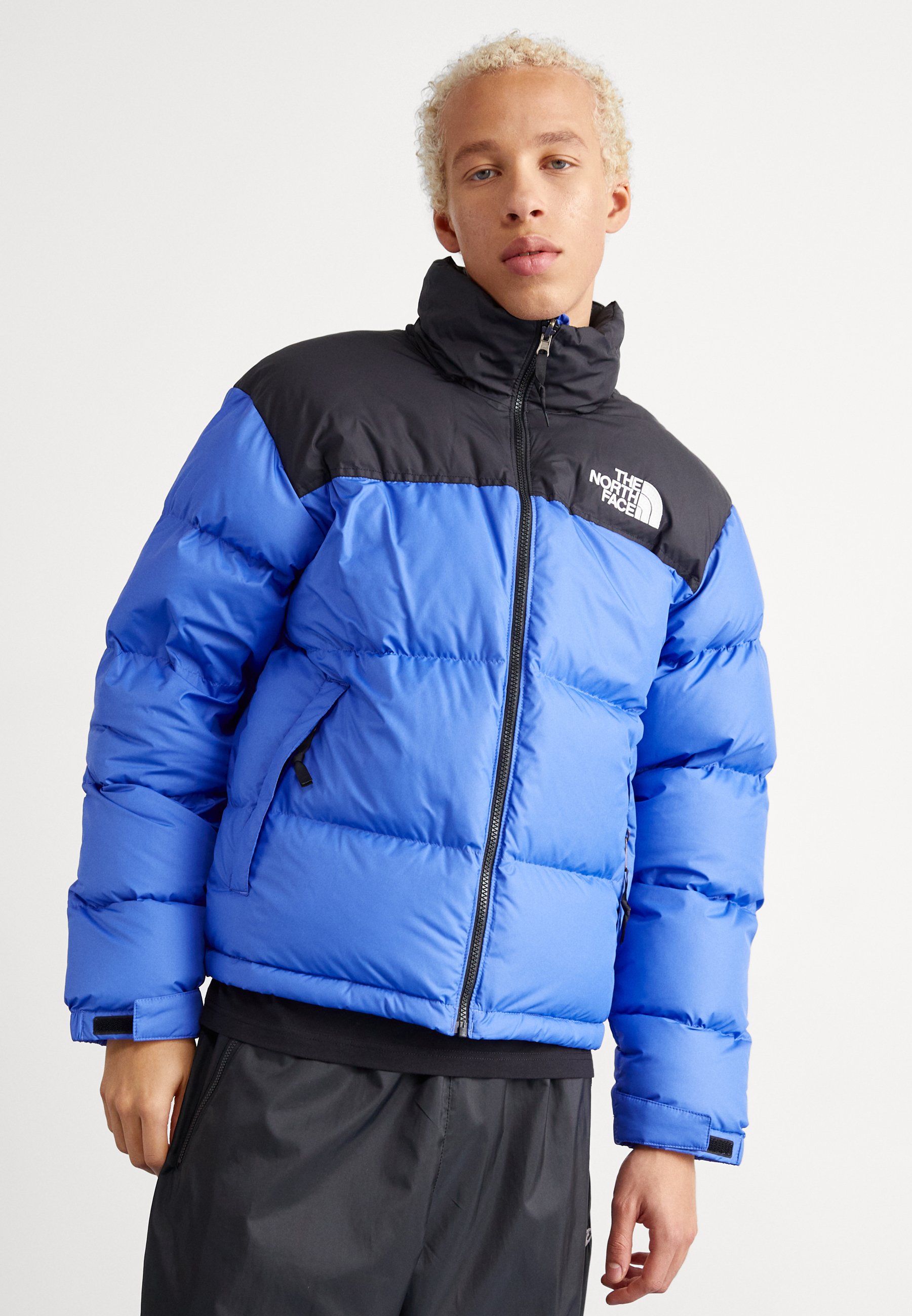 The North Face RETRO NUPTSE JACKET - Daunenjacke - solar blue/blau 
