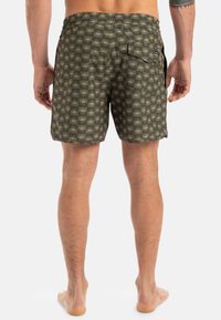 Quiksilver SCALLOP VOLLEY - Plavecké šortky - brown