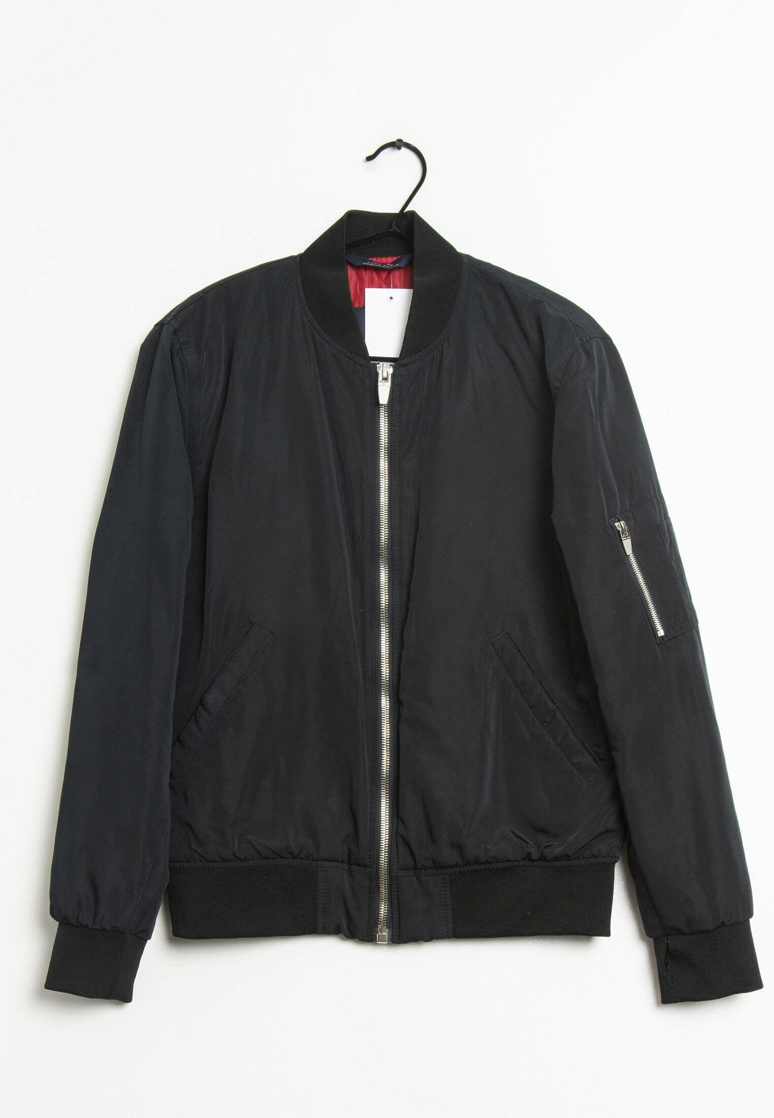 Zara Bomber Jacket - black - (Pre-owned 