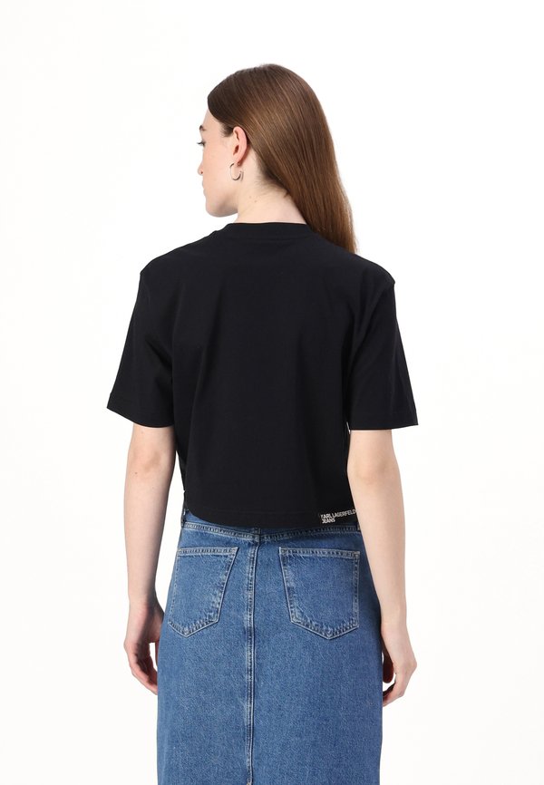 CROPPED BLEACH LOGO TEE - Print T-shirt3