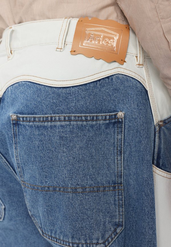 PATCHWORK WESTERN CARPENTER - Relaxed fit jeans - multi3