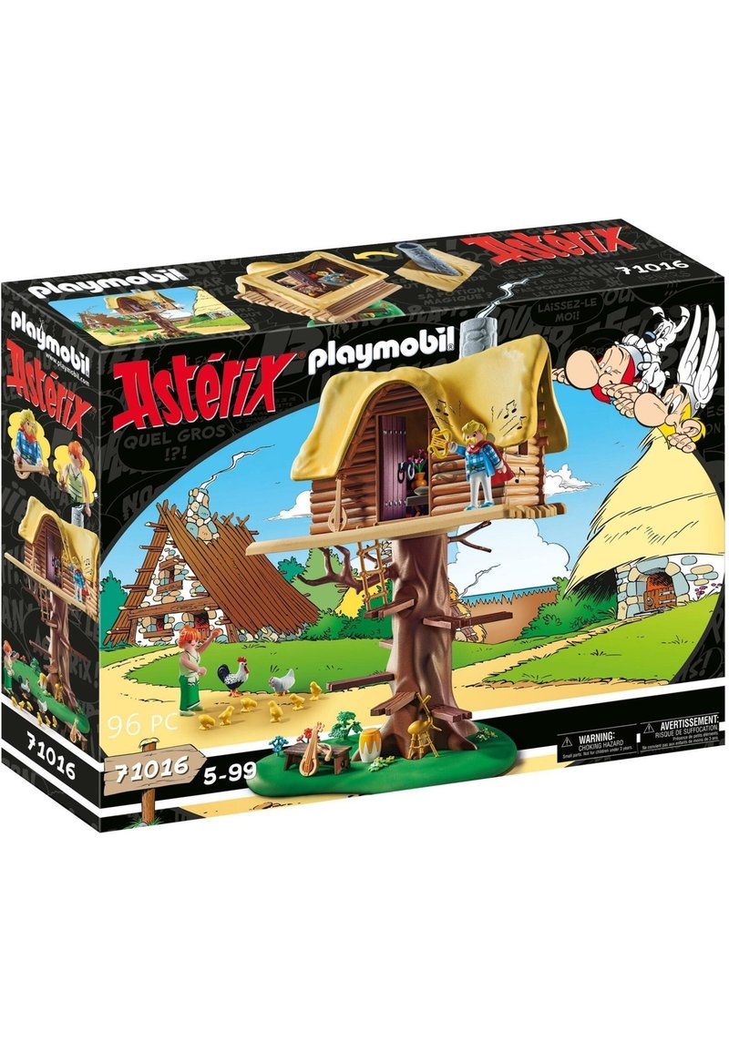 Playmobil ASTERIX - ASTERIX: KAKOFONIX WITH TREE HOUSE - Miniatures - multi  coloured