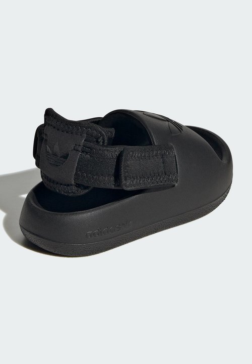adidas ADIFOM ADILETTE KIDS - Mules - core black core black core black — foto 4