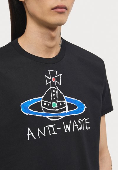 Vivienne Westwood ANTIWASTE CLASSIC - T-shirts med print - black