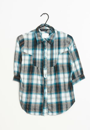 Button-down blouse - blue