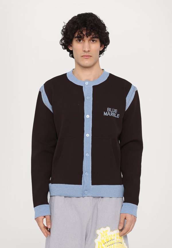 CREW NECK CARDIGAN - Cardigan