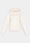 ICONS TONAL HOODIE SWEATSHIRT WITH BIG LOGO - Hoodie - off-white