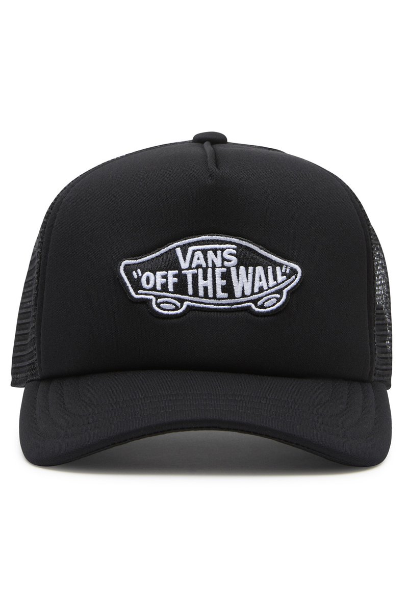 Vans CLASSIC PATCH CURVED BILL TRUCKER - Cap - black