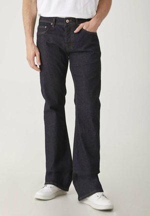 TINMAN WATERLESS WASH  - Bootcut jeans - dark blue