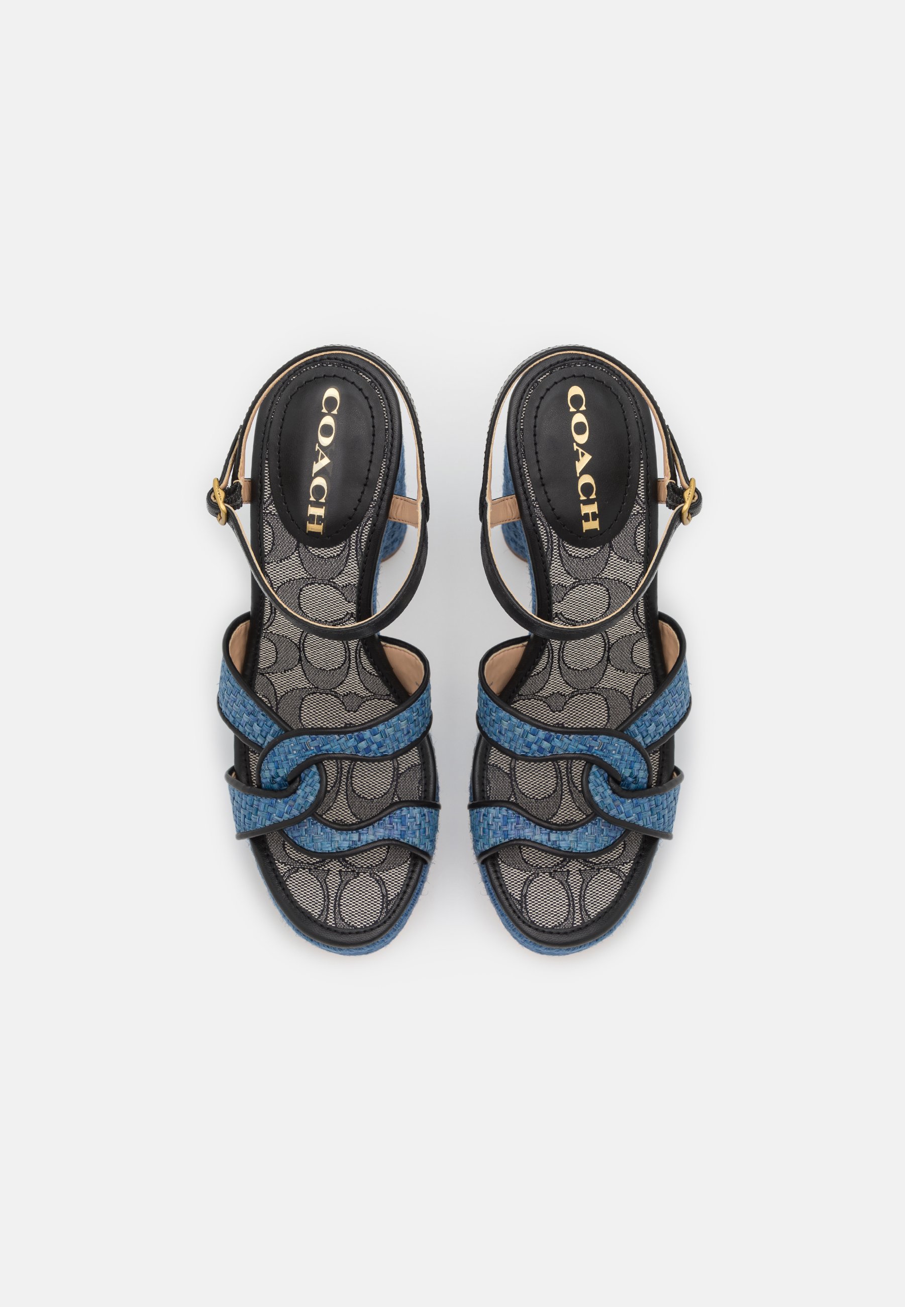 Coach TALINA - Sandalias con plataforma - black/negro - Zalando.es