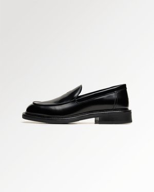 Filling Pieces, SQUARE LOAFER POLIDO UNISEX - Loafers - black