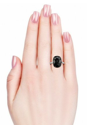 BAGUE STAR - Ring - argenté/noir