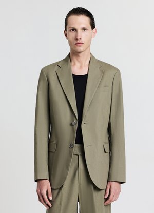 Calliope MONOPETTO MISTO  - Giacca elegante - verde militare chiaro
