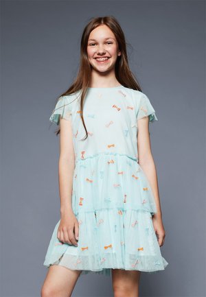 DRESS GIRL BOWS - Koktel haljina / svečana haljina - light blue