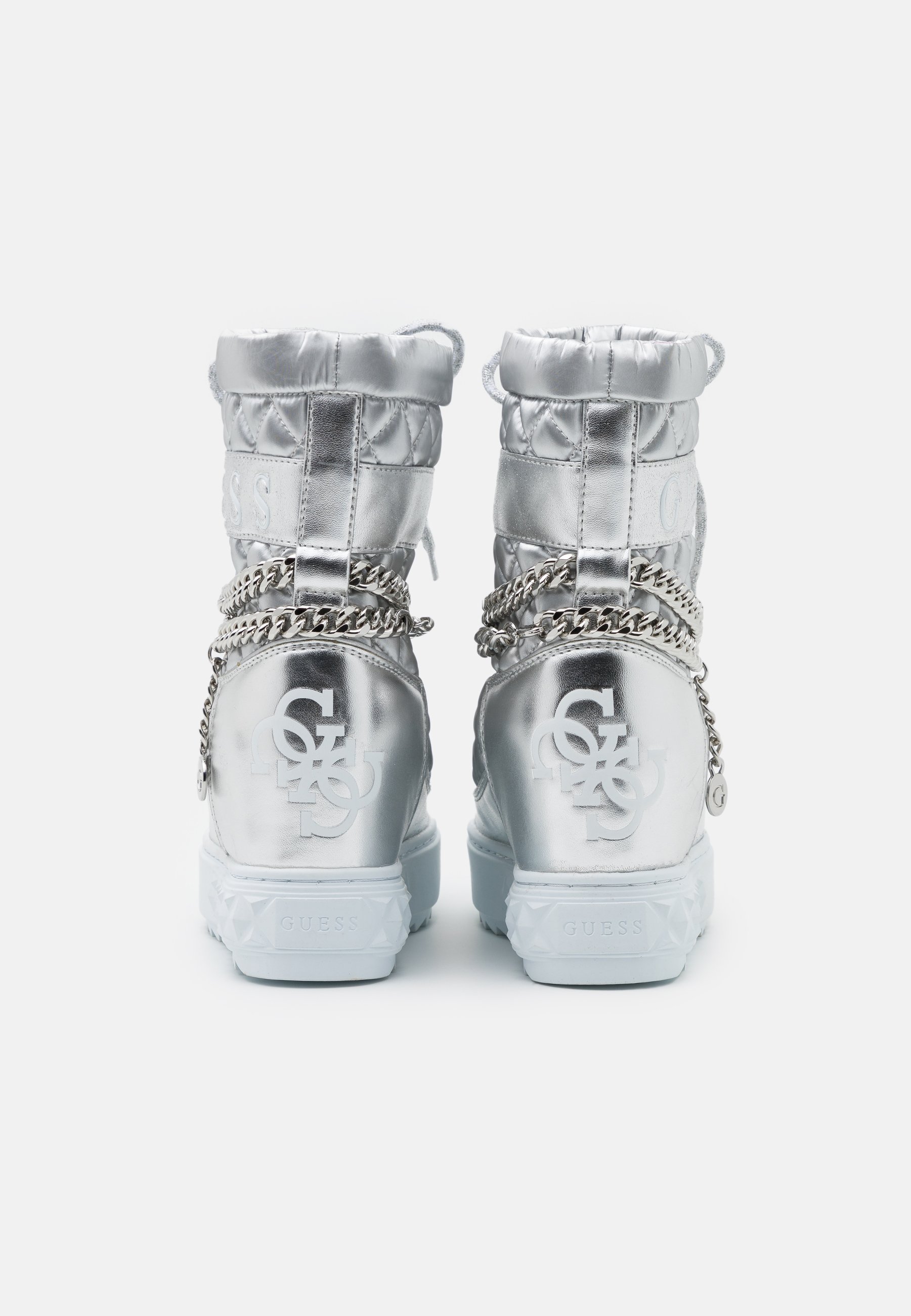 guess metallic boots