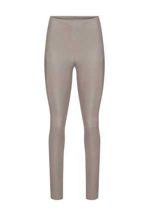 VSP ANTONIA - Pantaloni di pelle - beige