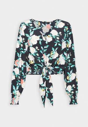 Vero Moda, VMNYA CATCH TIE - Bluse - black