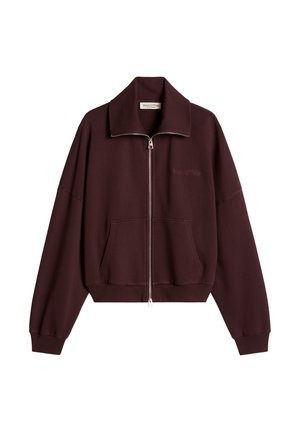 Marc O'Polo, Sweater met rits - black cherry