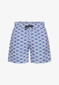 Selected, dazzling blue