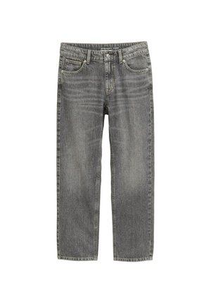Jeans straight leg - grey denim