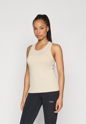 ESSENTIAL RACERBACK TANK - Top - ecru