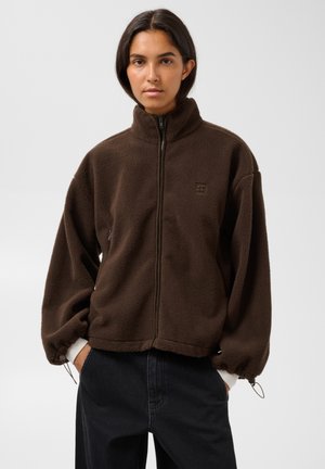 Soaked in Luxury, SLMARLIE FLEECE JACKET - Veste polaire - chocolate brown