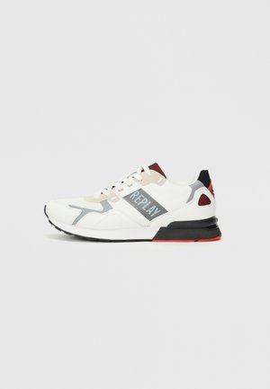 ADRIEN - Športni copati - white/red