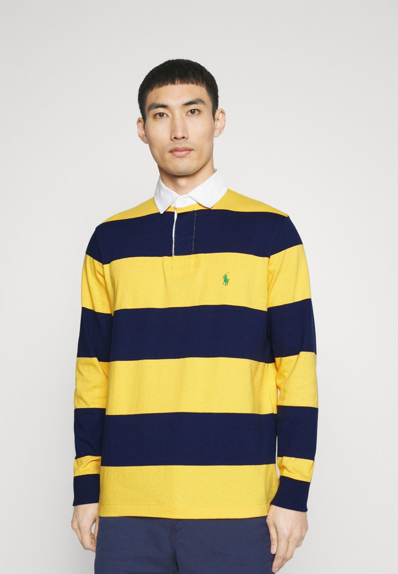 Polo Ralph Lauren LONG SLEEVE RUGBY Polo shirt gold bugle/newport